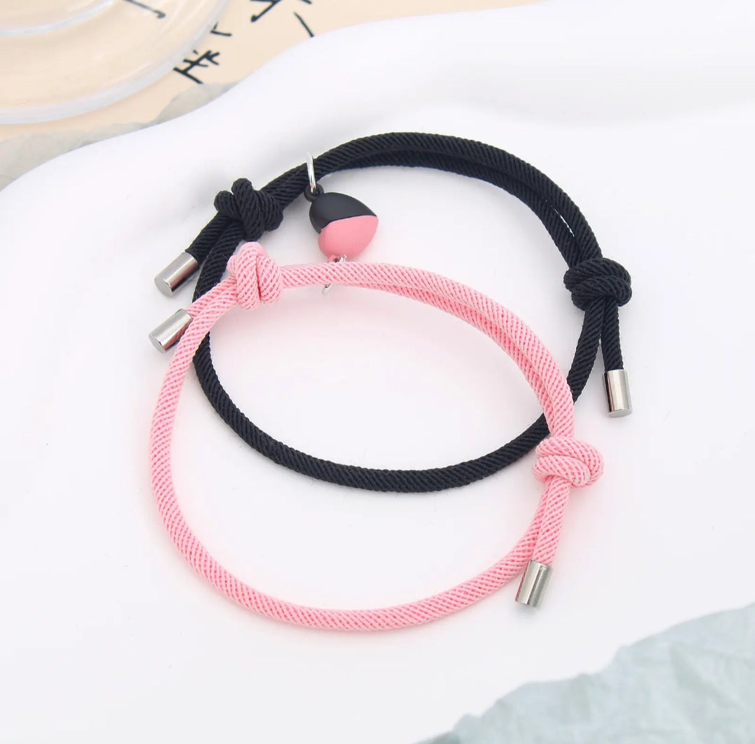 Matching Couple and Friendship Bracelet Set